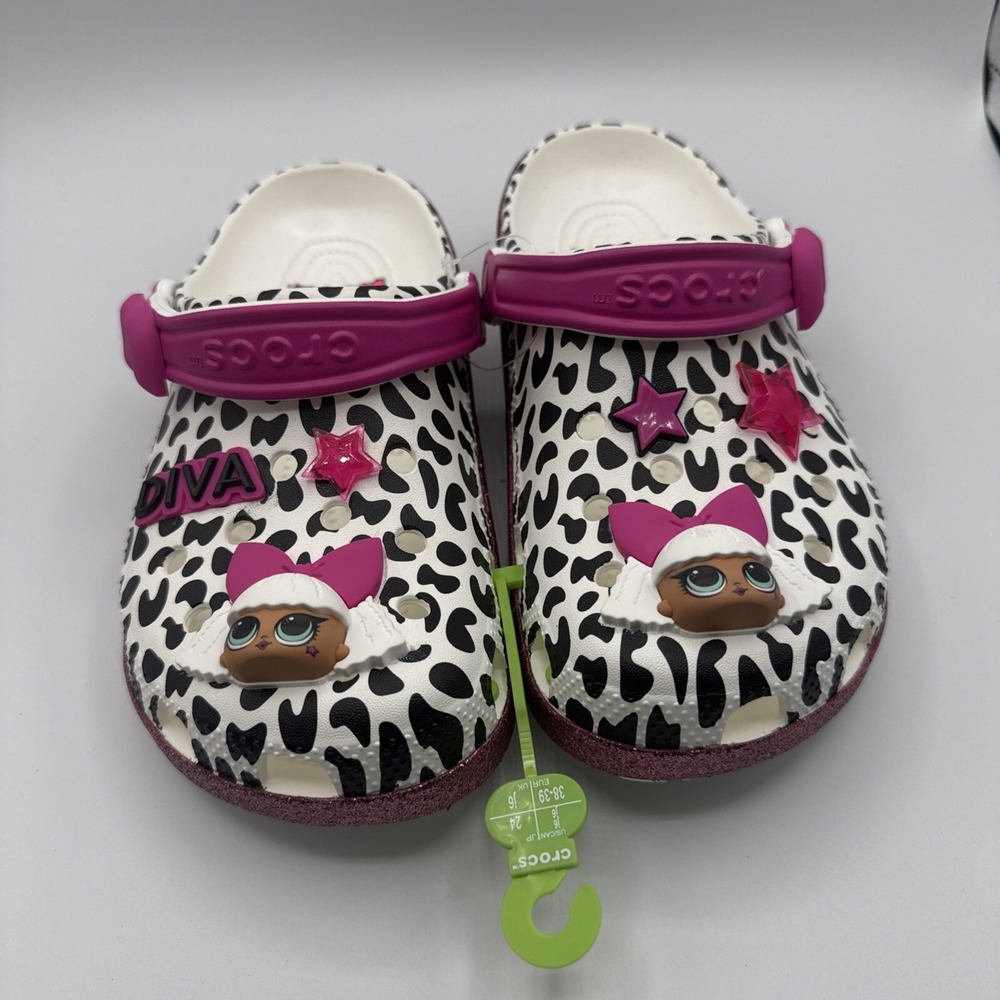 L.O.L Surprise x Crocs Classic Diva Clog - Little Kid / Big Kid New Size J 5 New